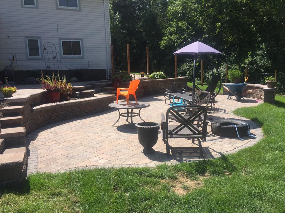 Outdoor Living Paver Patio in Twin Cities