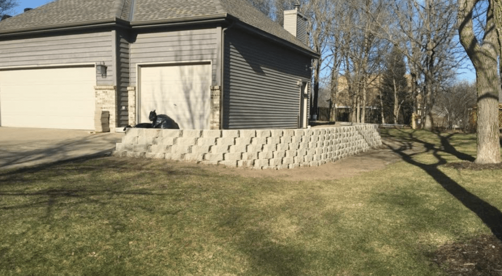north metro retaining wall project